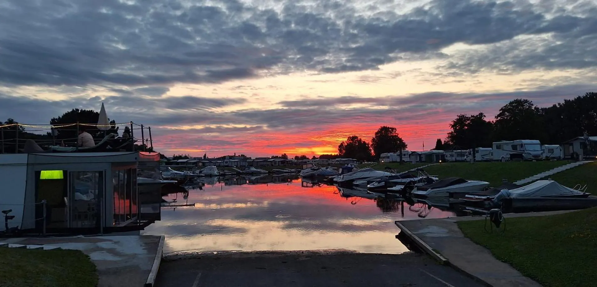 Main Hausboot Lore In Der Marina Trosdorf Bei Bamberg Bischberg Germany
