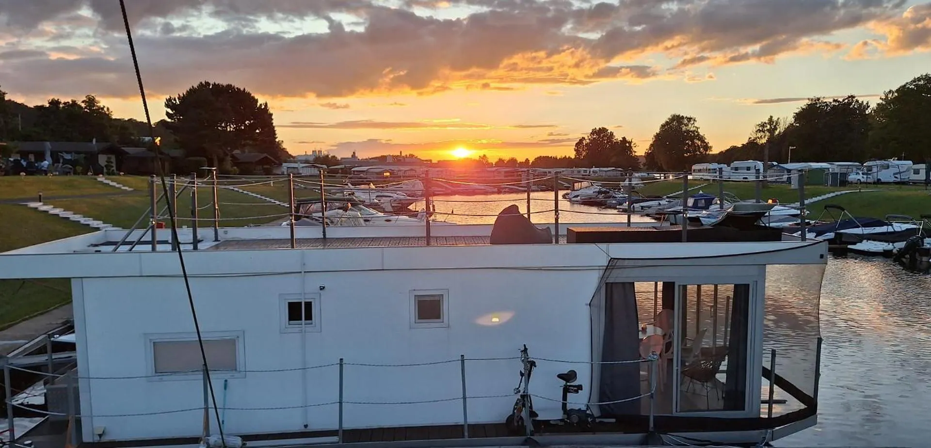 Main Hausboot Lore In Der Marina Trosdorf Bei Bamberg Bischberg 0*,  Germany